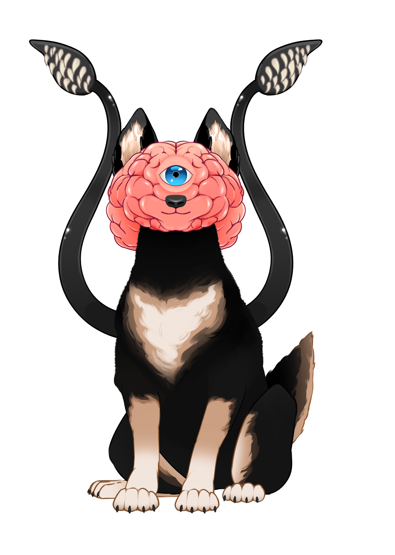 Model drawn and rigged for @TelgarDrakore